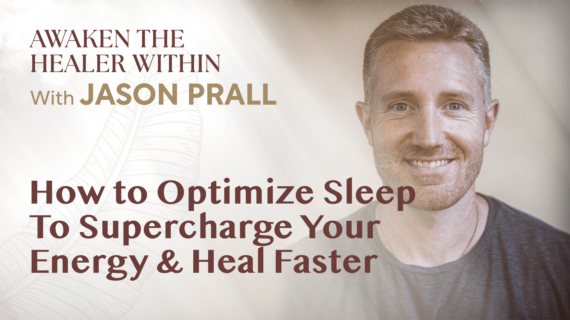 How to Optimize Sleep To Supercharge Your Energy & Heal Faster