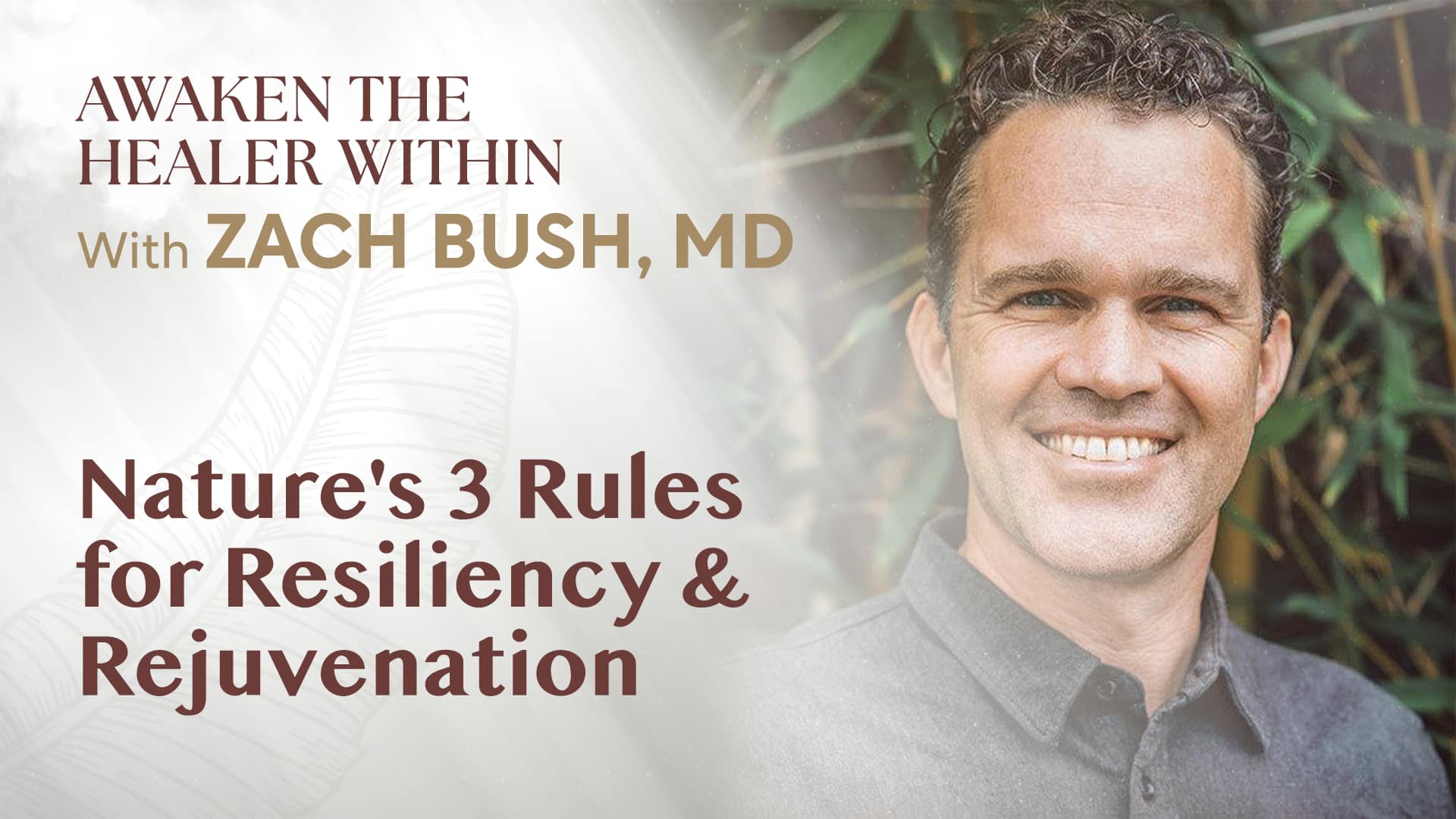 Nature's 3 Rules for Resiliency & Rejuvenation