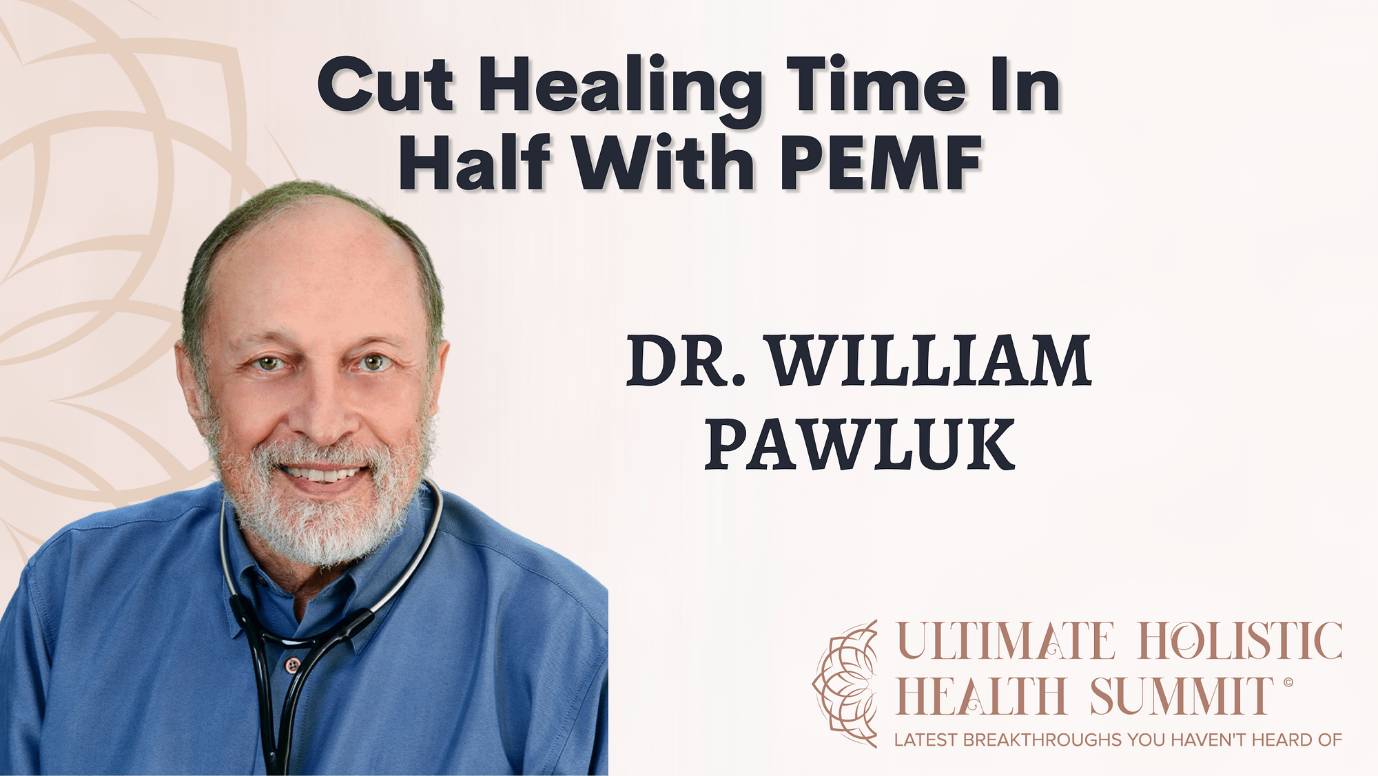 Cut Healing Time In Half With PEMF