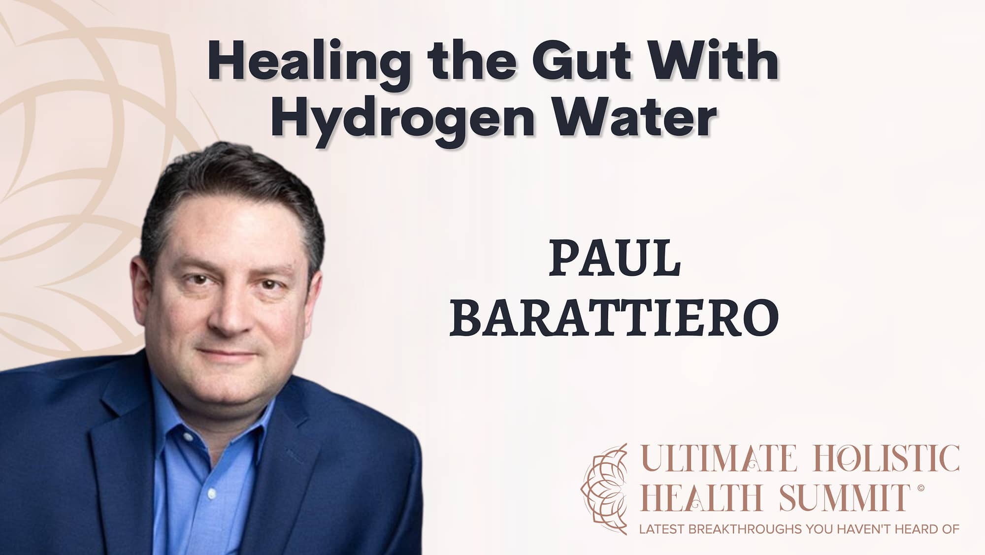Healing the Gut With Hydrogen Water